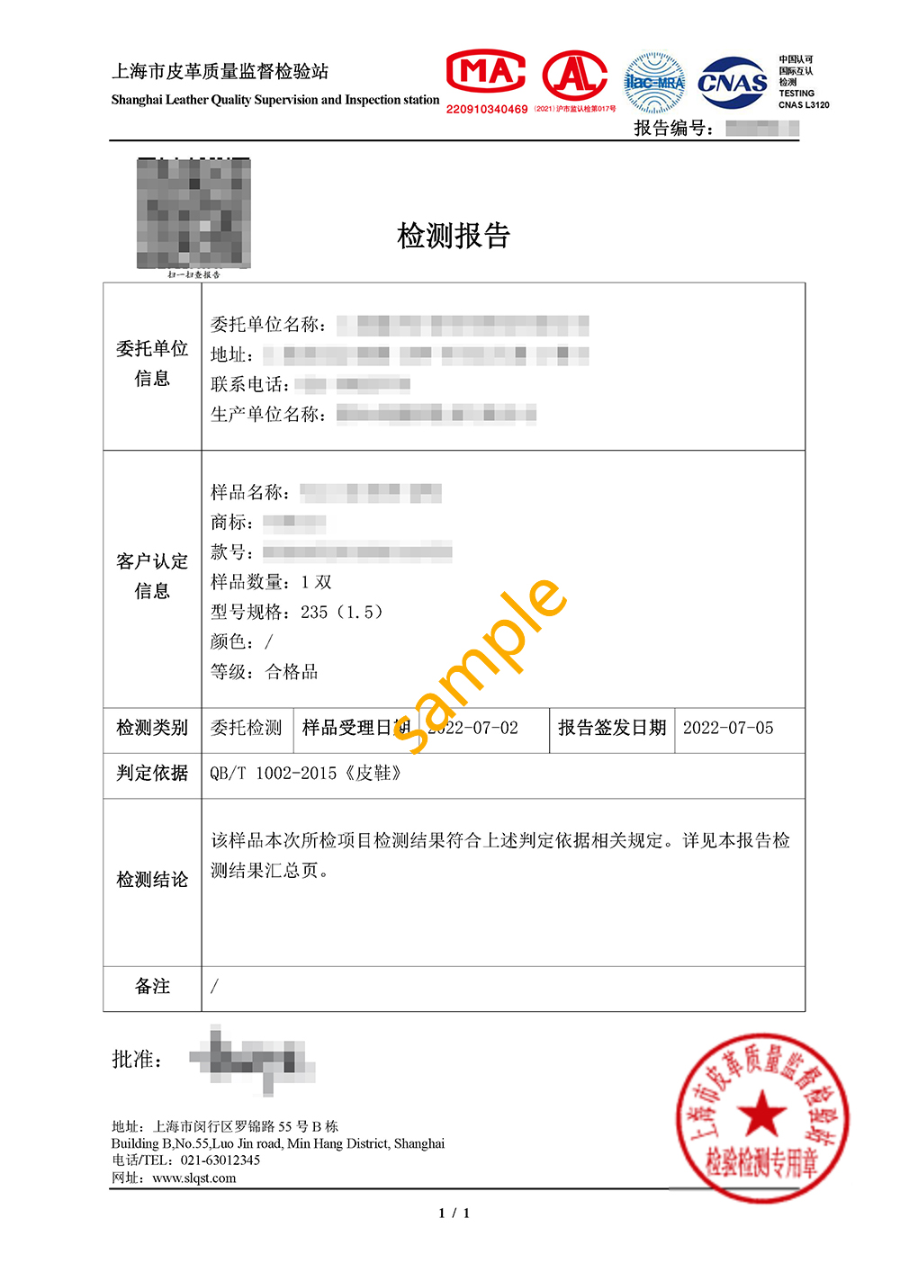 中文报告样本